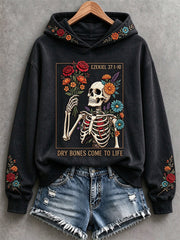 Women's Dry Bones Come To Life Hoodie