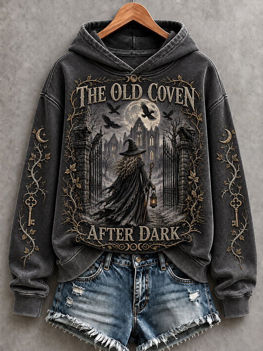 Women's Gothic Halloween Art Hoodie