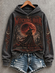 Women's Gothic Halloween Art Hoodie