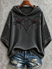 Women's Gothic Halloween Spider Hoodies