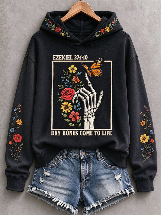 Women's Dry Bones Come To Life Hoodie