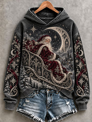 Women's Gothic Santa Claus Hoodies