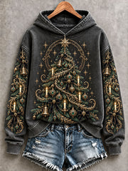 Women's Gothic Christmas Tree Hoodies