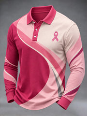 Men's Real Men Wear Pink Breast Cancer Awareness Shirt
