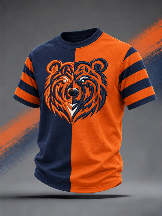 Men's Football Gameday Gift For Football Fans Casual Tee