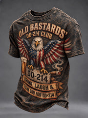 Men's Veterans Day Printed T-shirt
