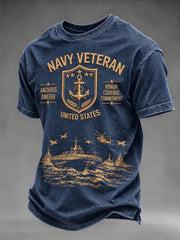 Men's U.S. Veterans Printed Tee