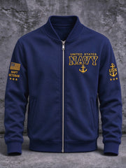 Men's U.S. Veterans Printed Jacket